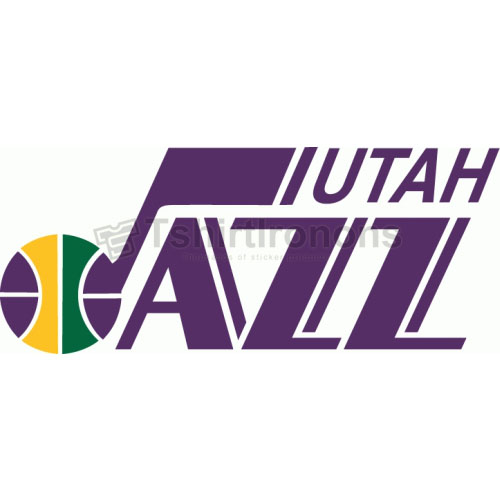 Utah Jazz T-shirts Iron On Transfers N1219 - Click Image to Close